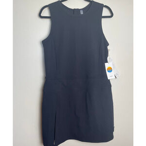 Vuori Topspin Tennis Dress Size XL Sleeveless Black Worn Once